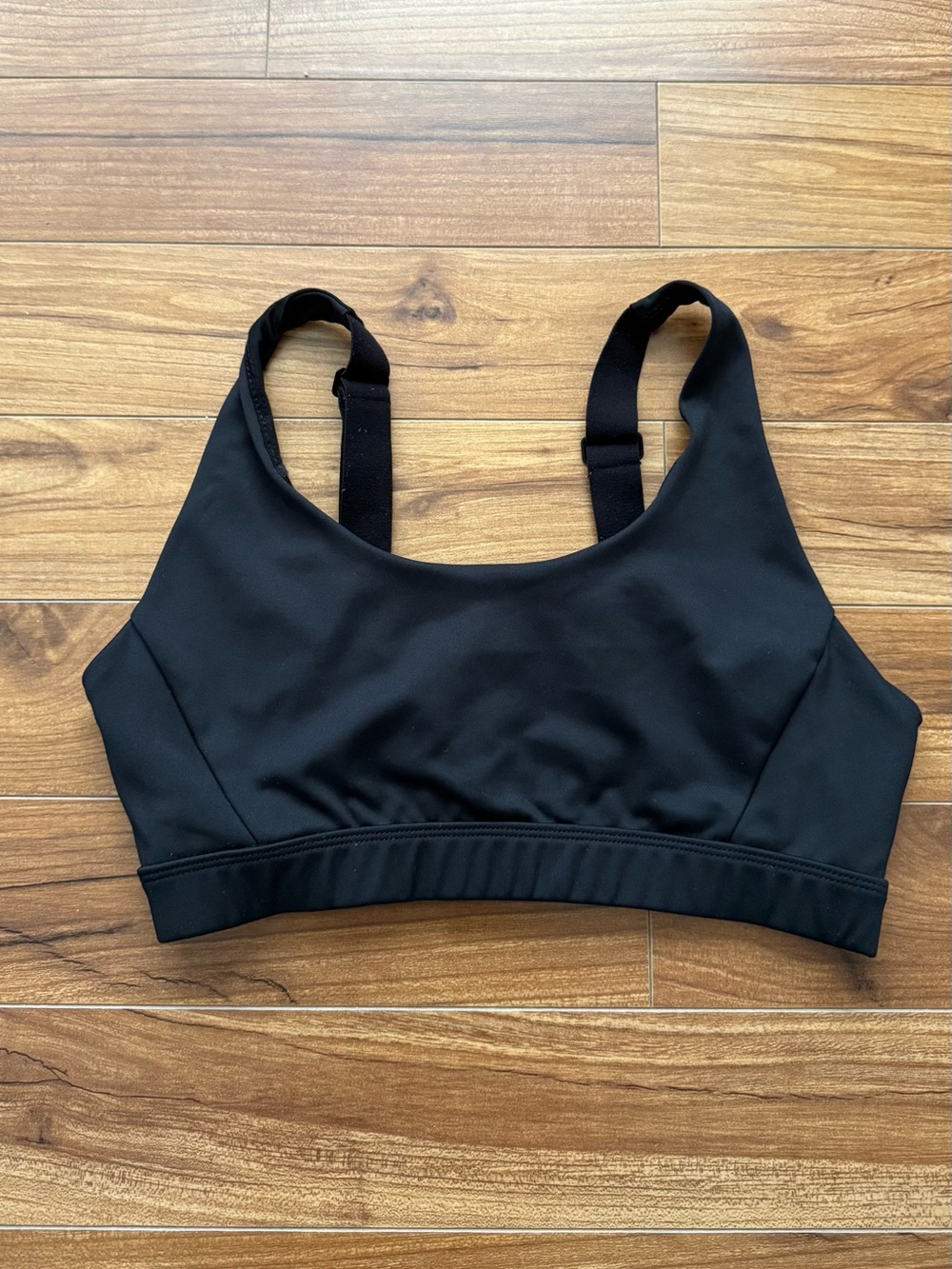 Lolë Black Athletic Sports Bra Size Medium
